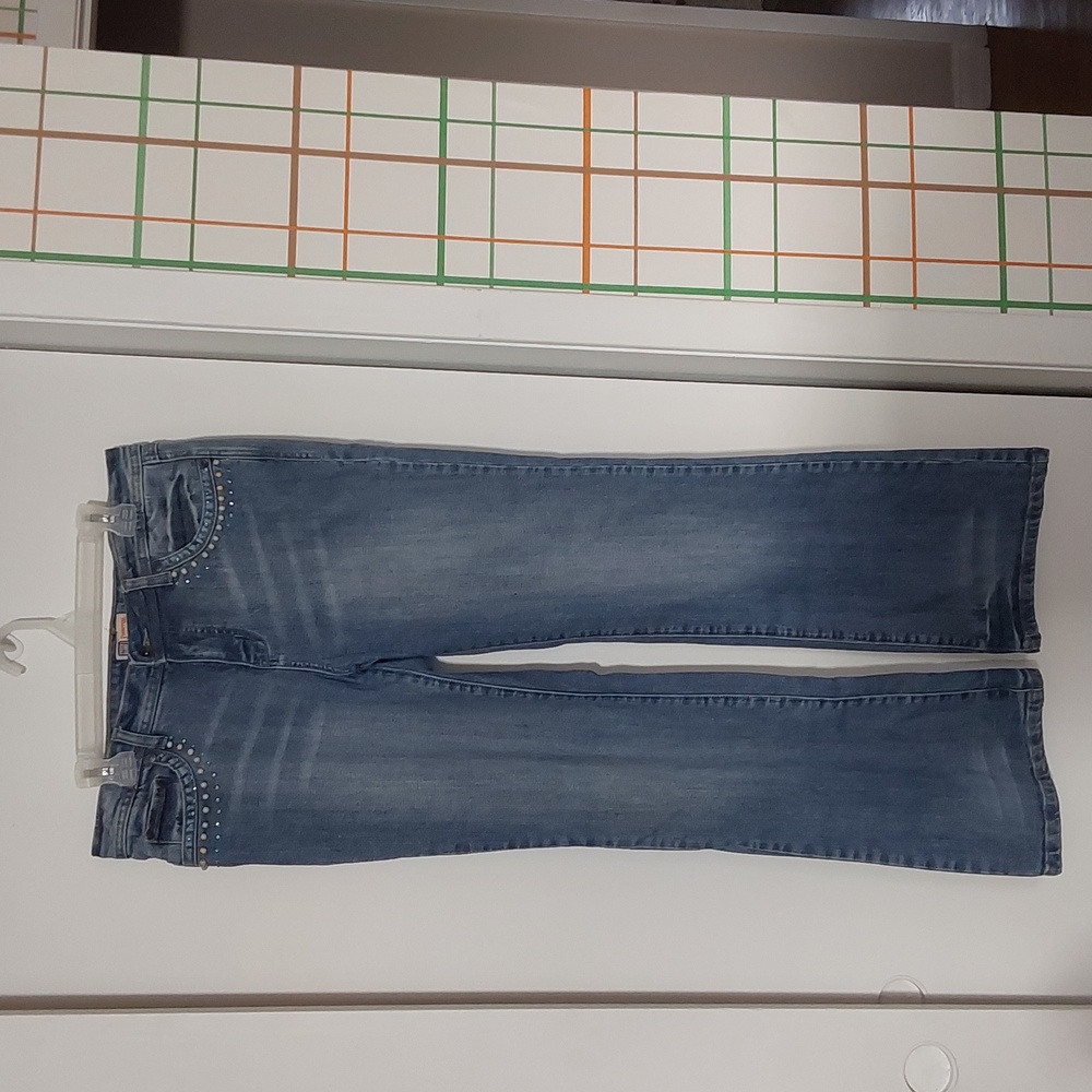Faded Glory embellished jeans  size 12